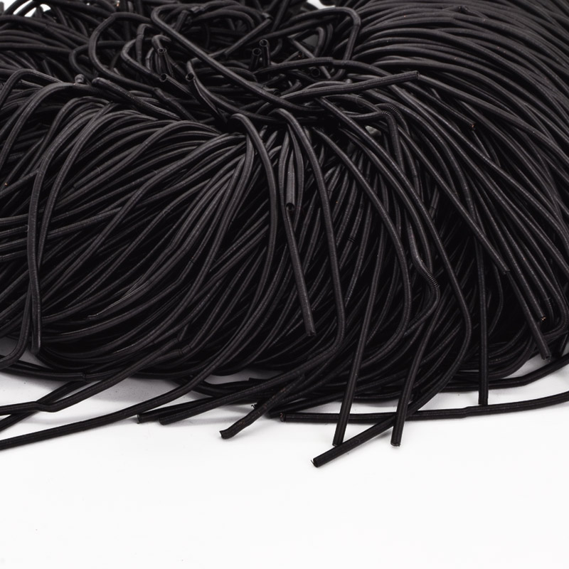 Канитель м'яка 1,5 мм, Чорна матова (KNT-054638)