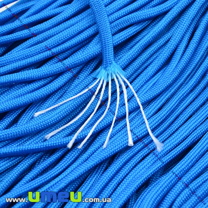 Шнур паракорд семіжільний меланж 4 мм, Зелений (LEN-024929)