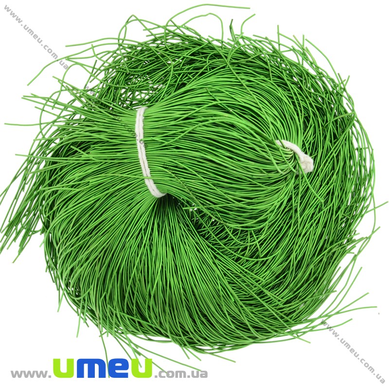 Канитель гладкая 1 мм, Зеленая (KNT-027972)