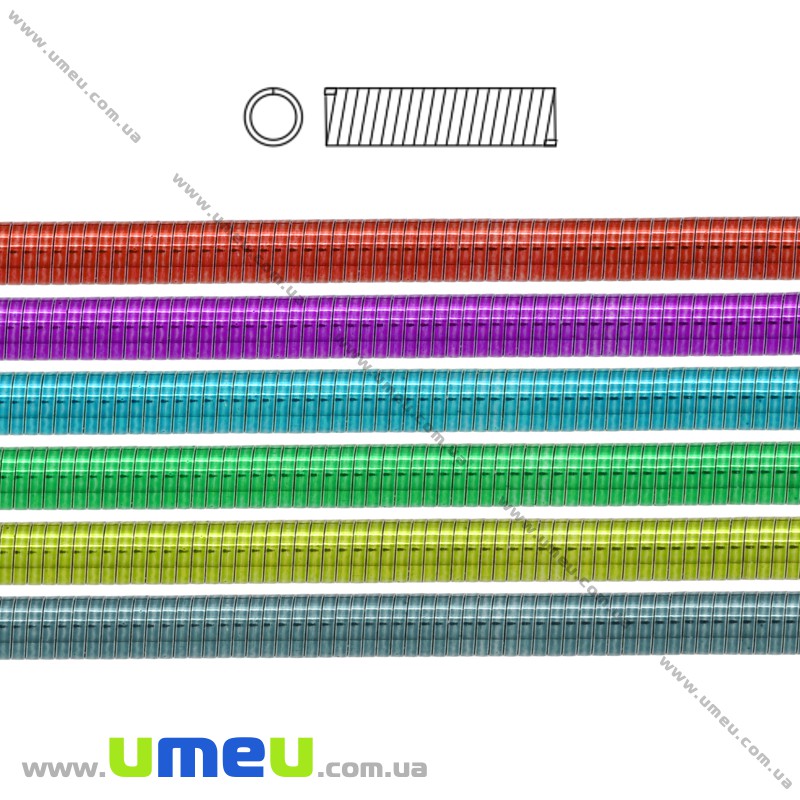 Канітель гладка 1 мм, Сіра темна (KNT-027965)