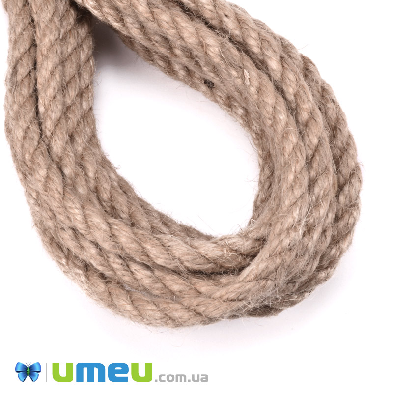 Джутовий канат, 8 мм (LEN-050715)
