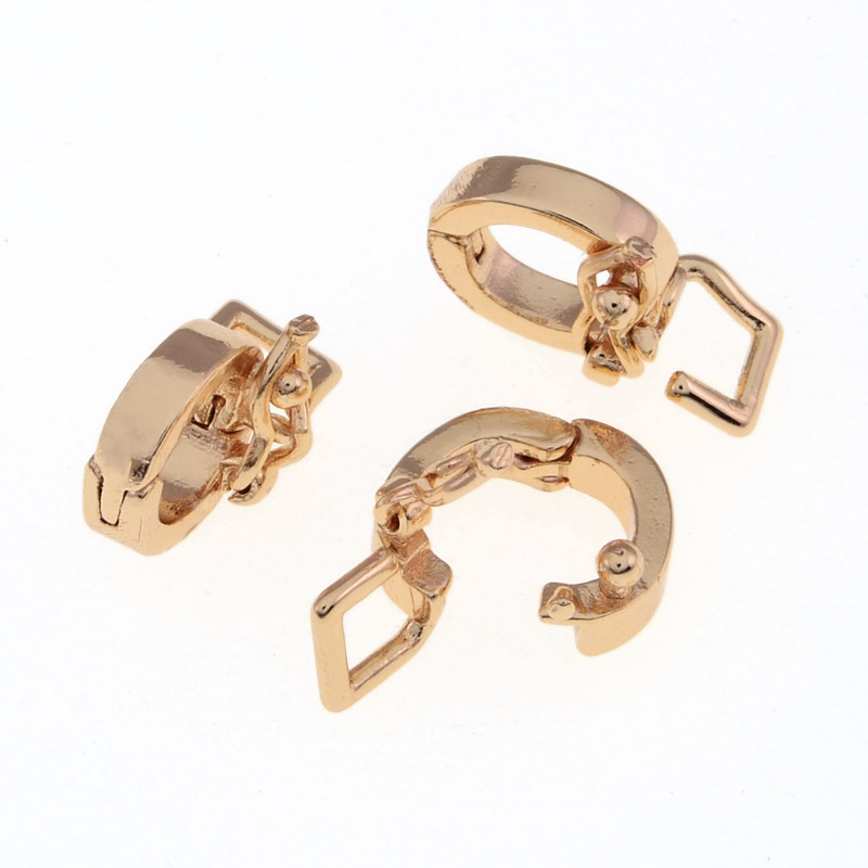 Бейл знімний, 13х5 мм, Латунь з покриттям 14 kt (OSN-055374)