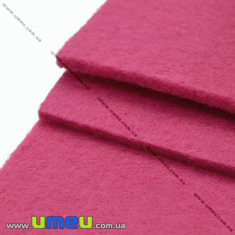 Фетр 2 мм, 10х15 см, 222 Малиновий (FLT-027360)