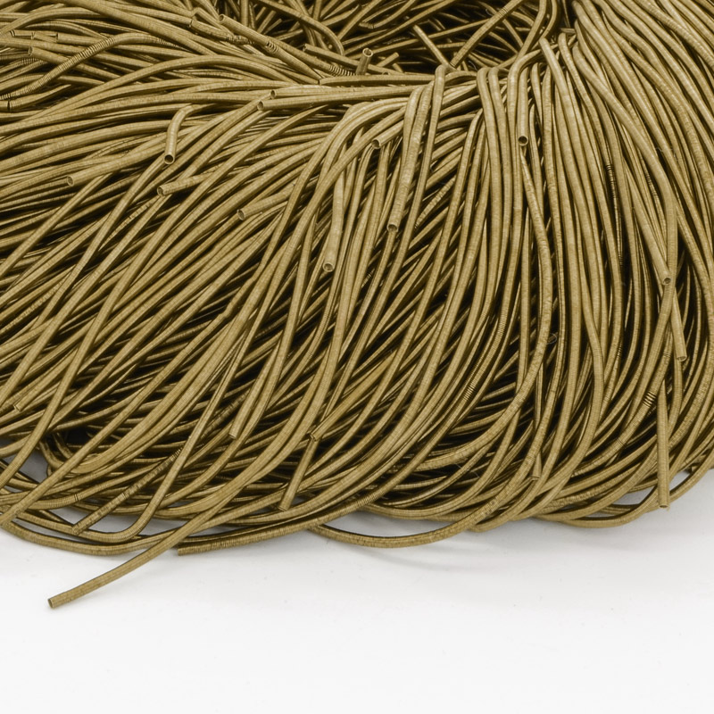 Канитель м'яка 1 мм, Оливкова матова (KNT-054637)