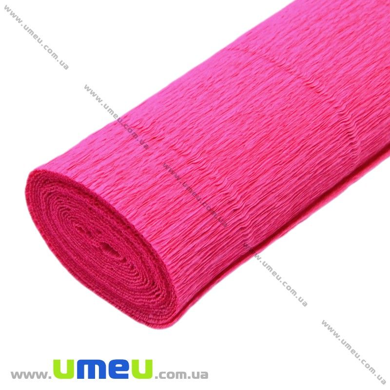 Гофрированная бумага Италия, Малиновая 570, 180 г, 50х50 см (DIF-019081)