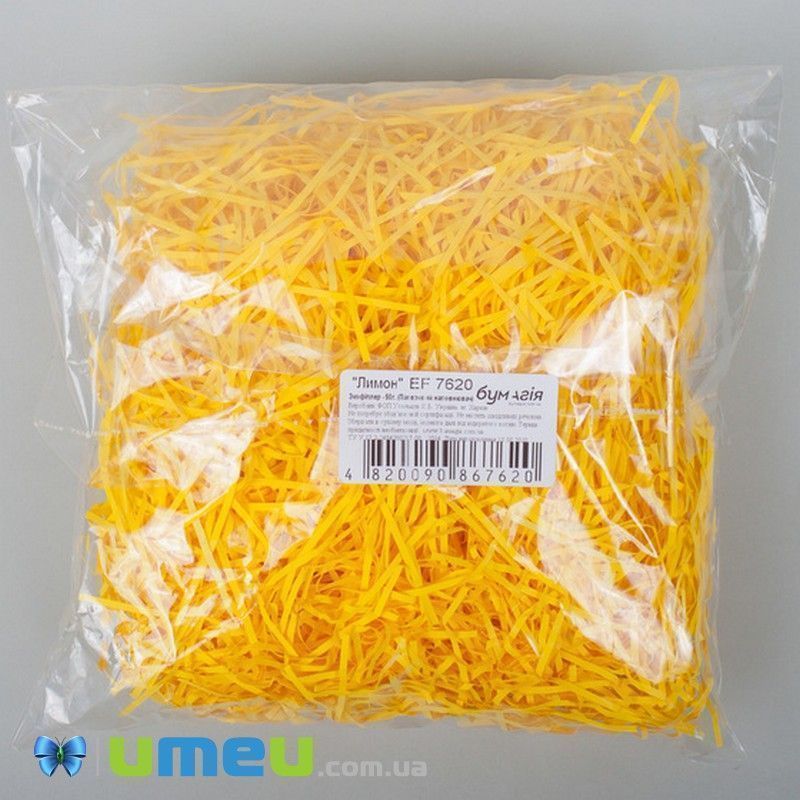 Экофиллер (бумажный наполнитель), Желтый (DIF-044373)