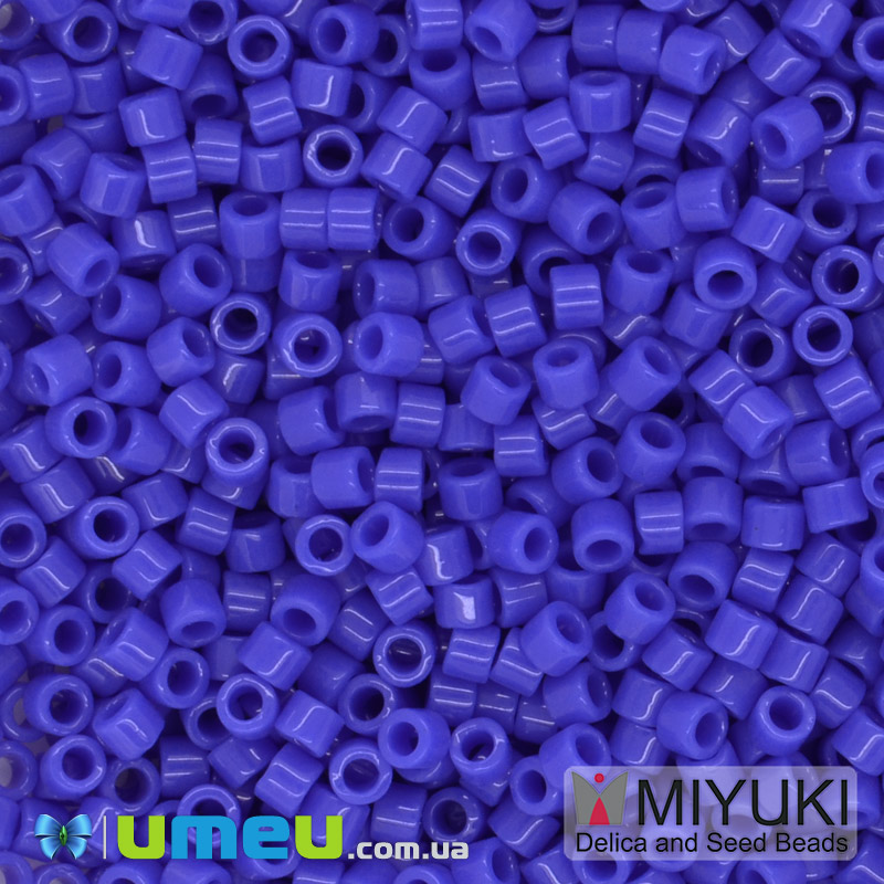 Бісер японський Miyuki Delica 11/0 DB1138, Синій (BIS-045332)