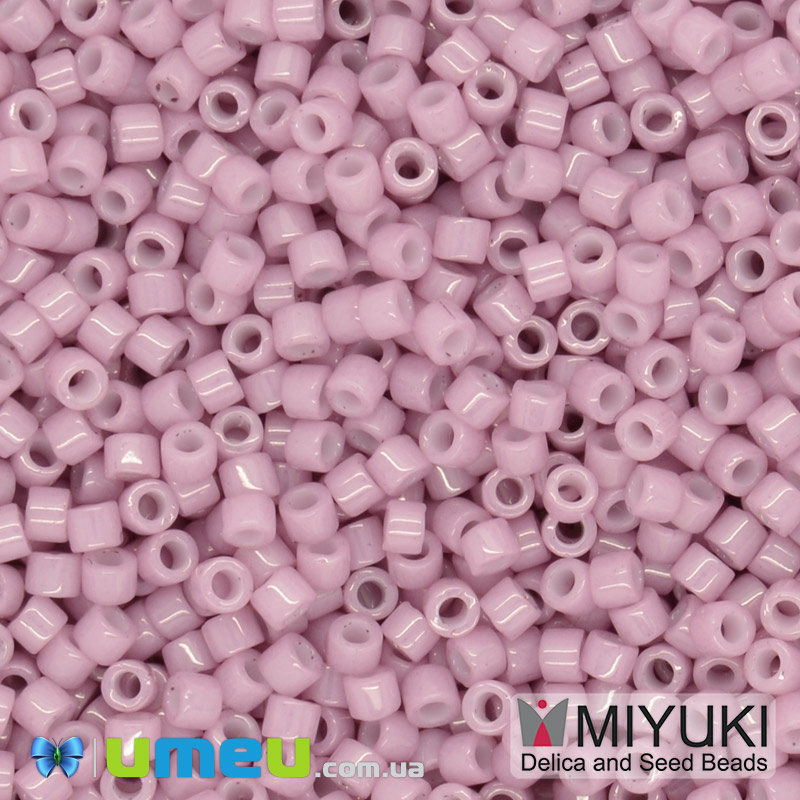 Бисер японский Miyuki Delica 15/0 DBS210, Пудровый (BIS-049660)