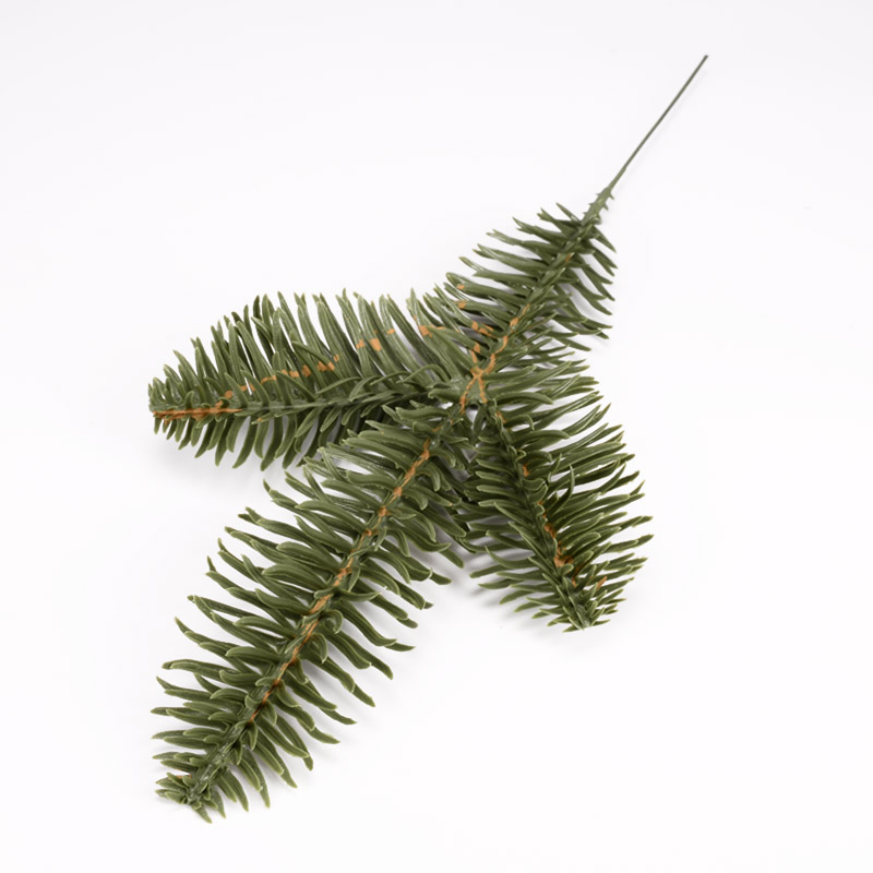 Ветка ели Нобилис односторонняя, 19 см, Зеленая (DEC-056234)