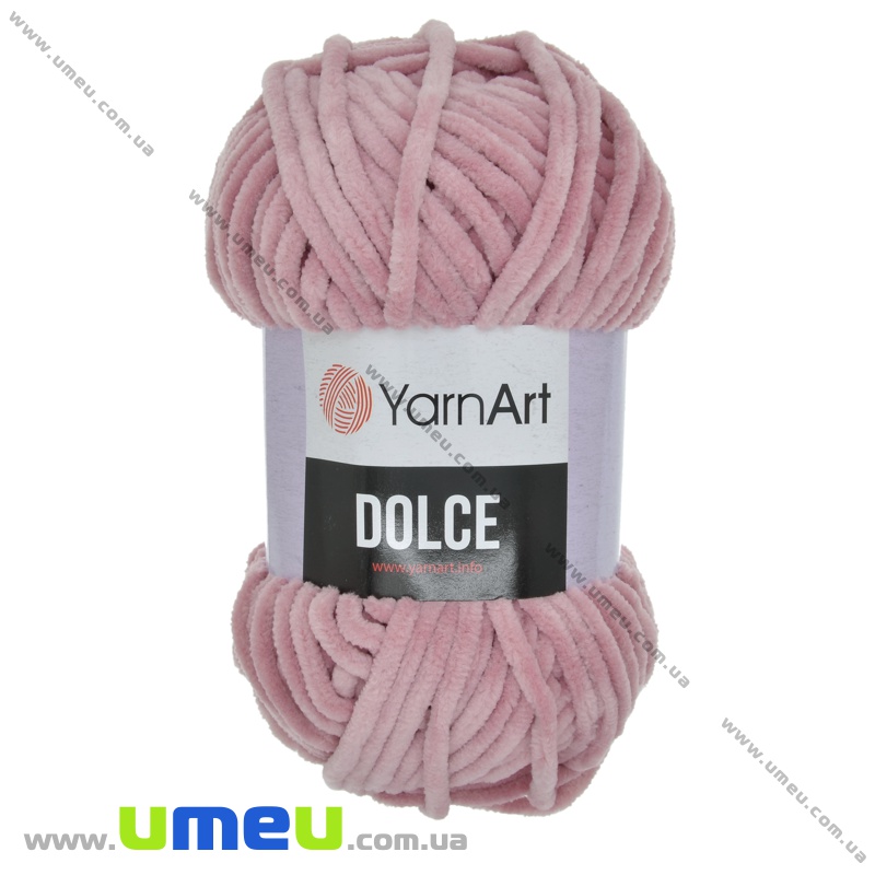 Пряжа YarnArt Dolce 100 г, 120 м, Розовая 769 (YAR-034962)