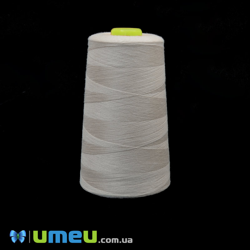 Нить полиэстеровая KIWI №40/2 col.128, Кремовая, 3600 м (MUL-045019)