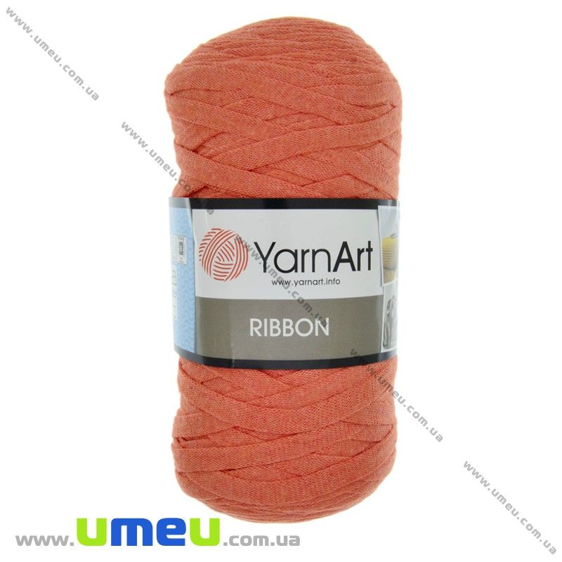 Пряжа YarnArt Ribbon 250 г, 125 м, Оранжевая 770 (YAR-029664)