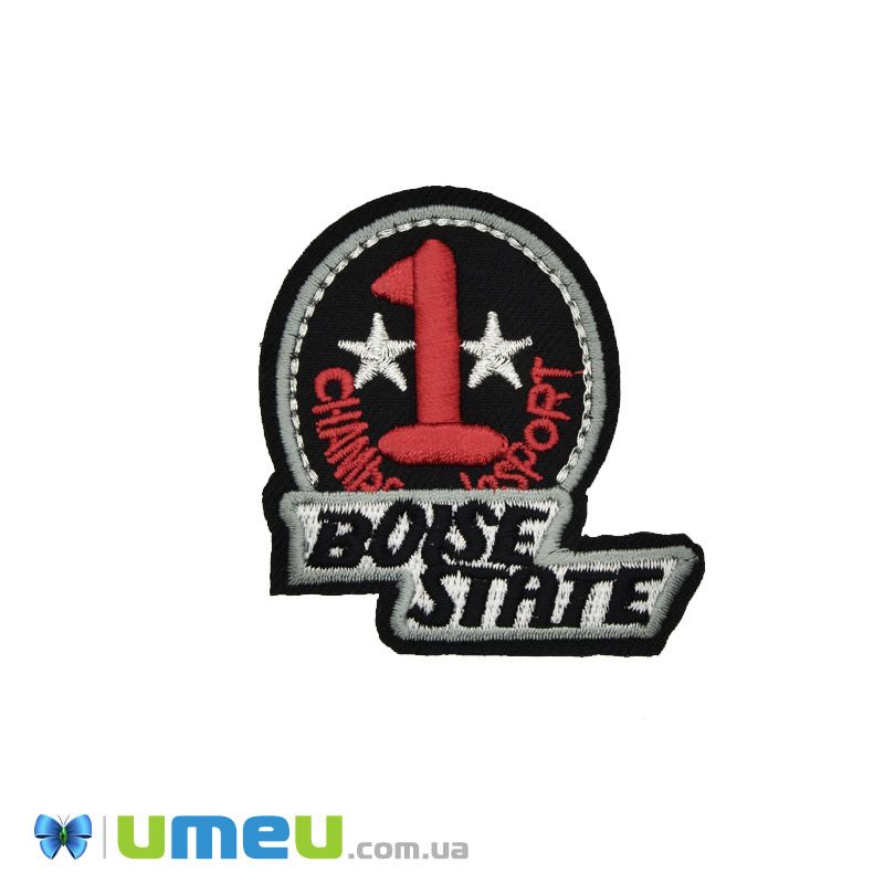 Термоаплікація Чорна, 6х5,5 см (APL-047684)