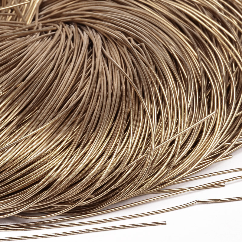 Канитель гладкая 0,5 мм, Золотистая (KNT-051287)