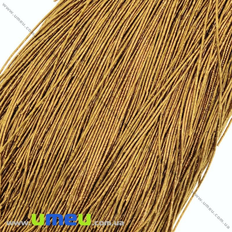 Канітель трунцал 1 мм, Золотиста темна (KNT-028000)