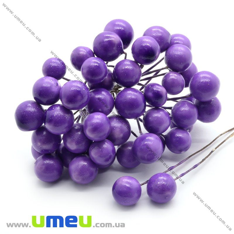 Калина большая, 12 мм, Фиолетовая (DIF-015060)