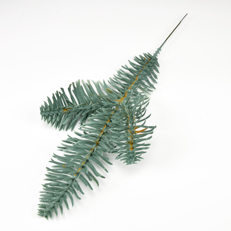 Ветка ели Нобилис односторонняя, 21 см, Голубая (DEC-056930)