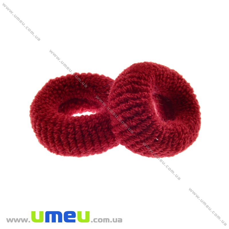 Резинка для волосся, 40 мм.рт.ст., Червона темна (OSN-041359)