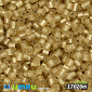 Бісер чеський Рубка 10/0, №17020m, Золото св. блискучий матовий (BIS-024309)
