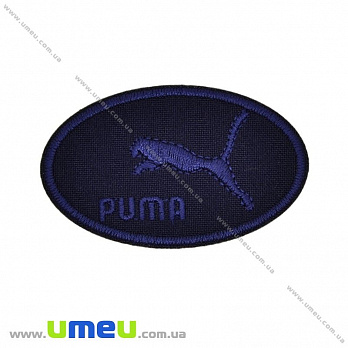 Термоаппликация Puma, 6,5х4 см, Синяя (APL-031702)