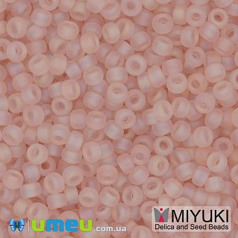 Бисер японский Miyuki круглый RR 11/0 №155FR, Персиковый матовый (BIS-045573)