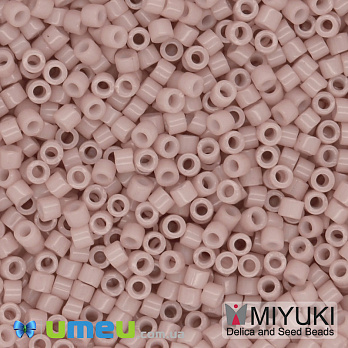Бисер японский Miyuki Delica 15/0 DBS1495, Бежево-розовый (BIS-049673)