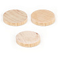 Пластинки деревянные, 28 мм, Круглые, Бук (BUS-057734)