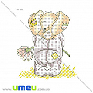 Водорозчинний флізелін VDV Ф-21, 10х9 см, Зайчик (SXM-029099)