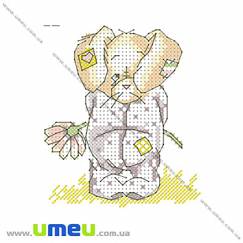 Водорастворимый флизелин VDV Ф-21, 10х9 см, Зайчик (SXM-029099)