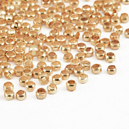 Бусины Стопперы, 2 мм, Стойкое покрытие, Круглые, Золото (BUS-056668)