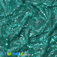 Фатин с пайетками, Бирюзовый (20х30 см) (LTH-040719)