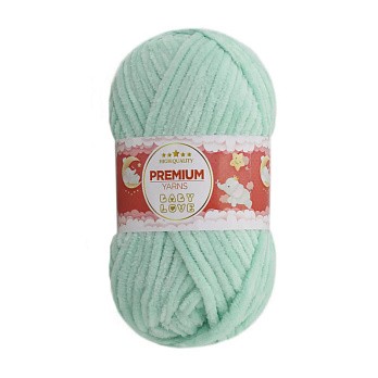 Пряжа Premium Yarn Baby Love 50 г, 60 м, М'ятна 345 (YAR-052329)