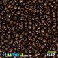 Бісер чеський 11/0, №10110, Коричневий, Прозорий (BIS-044452)