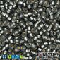 Бисер японский Miyuki круглый RR 11/0 №21F, Серый матовый (BIS-045584)