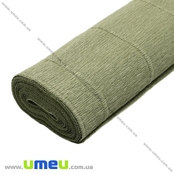 Гофрований папір Італія, Хакі 562, 180 г, 50х50 см (DIF-019103)