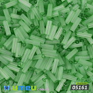 Бісер чеський Стеклярус 3, №05161, Сатин зелений, 7 мм (BIS-050517)