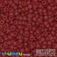Бисер японский Miyuki круглый RR 8/0 №141F, Красный матовый (BIS-045935)