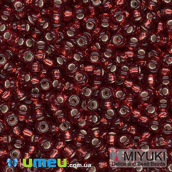 Бисер японский Miyuki круглый RR 8/0 №11, Красный (BIS-045916)