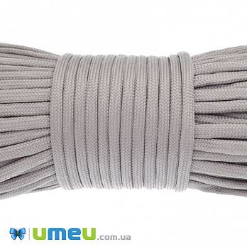 Шнур паракорд семіжільний 4 мм, Сірий світлий (LEN-012218)
