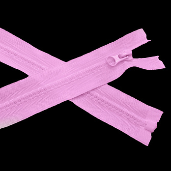 Блискавка тракторна роз'ємна 50 см, Тип 5, Рожева (ZIP-060426)