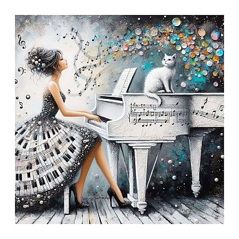Набор алмазной живописи на подрамнике 30х30 см, Мелодия двух (SXM-061160)