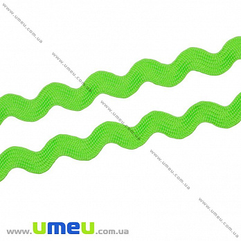 Тасьма березка, 5 мм, Салатова (LEN-010395)