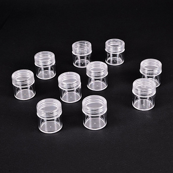 Набір з 10 пластикових контейнерів для зберігання, 2,5х2,8 см (INS-051106)