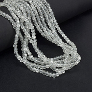 Намистини скляні Бите скло, 4 мм, Прозорі (BUS-057182)