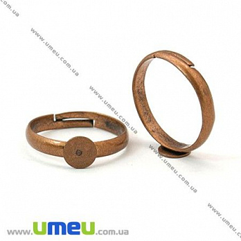 Кільце з площадкою 6 мм, Мідь (OSN-008524)