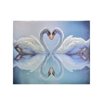 Набор алмазной живописи на картоне 25х21 см, Верность (SXM-052467)