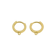 Швензи круглі, Латунь з покриттям 18 kt, 11х10,5х1,8 мм (OSN-053112)