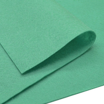 Фетр м'який 1,3мм, 30х30 см, М'ятний (FLT-019447)