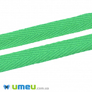 Стрічка кіперна, 10 мм, Зелена (LEN-044773)