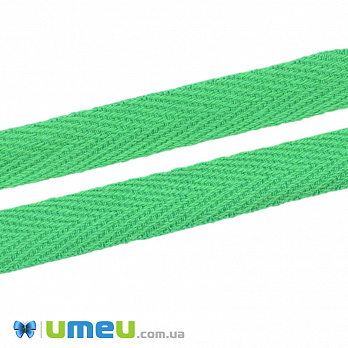 Стрічка кіперна, 10 мм, Зелена (LEN-044773)